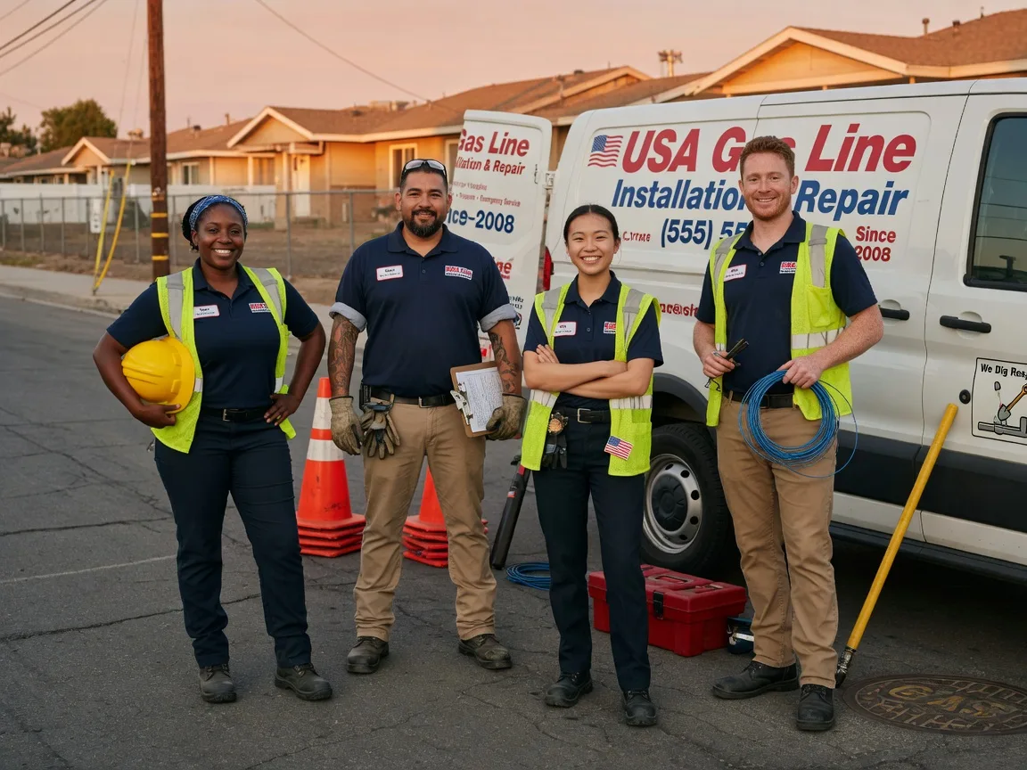 Gas Line Installation company in Assumption, IL